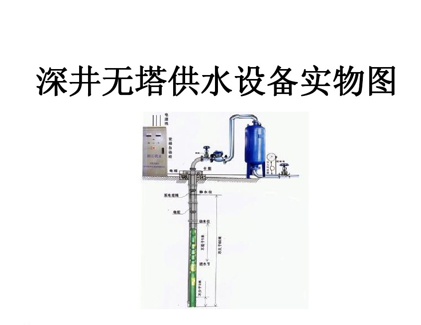 连南县井泵无塔式供水设备